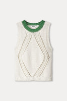 POM Amsterdam Spencers SPENCER - Colourblock White
