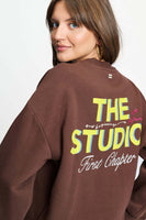 POM Amsterdam Sweaters Brown / 34 SWEATER - Sophie The Studio