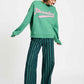 POM Amsterdam Sweaters SWEATER - Pomodori Pine Green