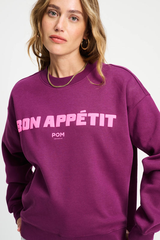 POM Amsterdam Sweaters TRUI - Plum