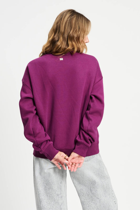 POM Amsterdam Sweaters TRUI - Plum