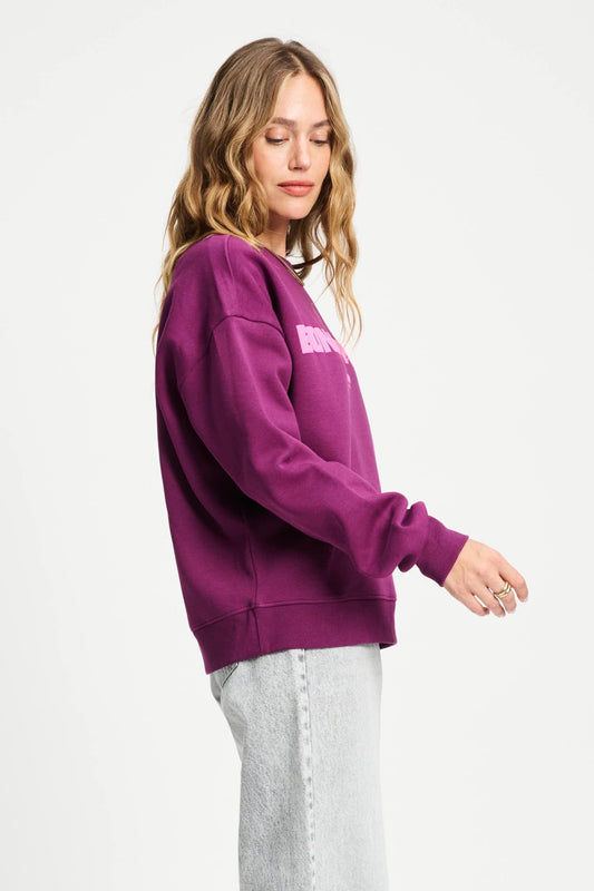 POM Amsterdam Sweaters TRUI - Plum