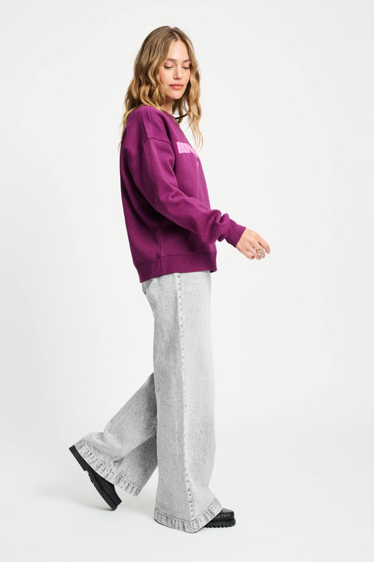 POM Amsterdam Sweaters TRUI - Plum