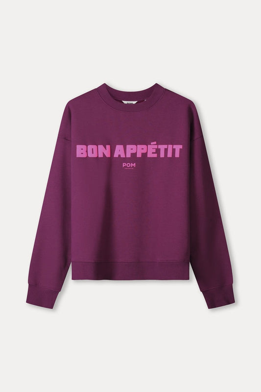 POM Amsterdam Sweaters TRUI - Plum