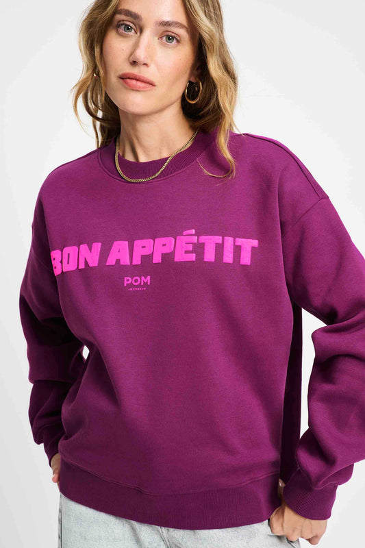 POM Amsterdam Sweaters TRUI - Plum