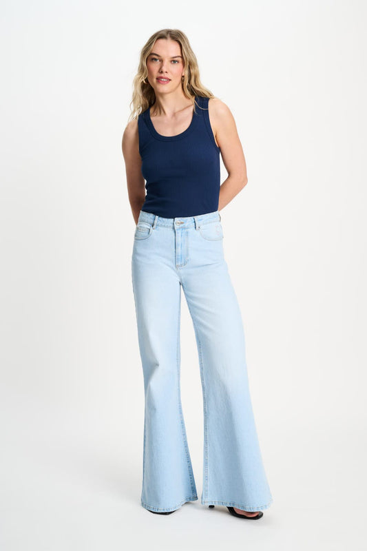 POM Amsterdam Tops TANKTOP - Rue Eternal Blue