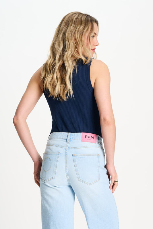 POM Amsterdam Tops TANKTOP - Rue Eternal Blue