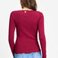 POM Amsterdam Tops TOP - Bodhi Burgundy Red