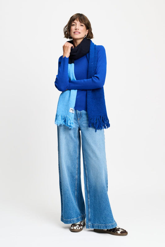 POM Amsterdam Tops TOP - Bodhi Cobalt Blue