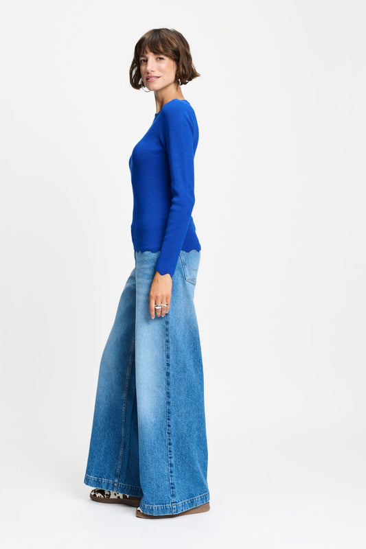POM Amsterdam Tops TOP - Bodhi Cobalt Blue