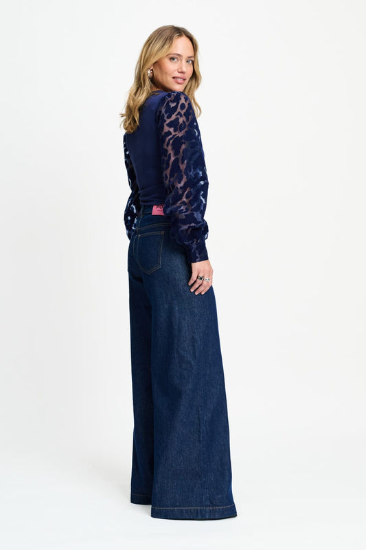 POM Amsterdam Tops TOP - Britt Eternal Blue