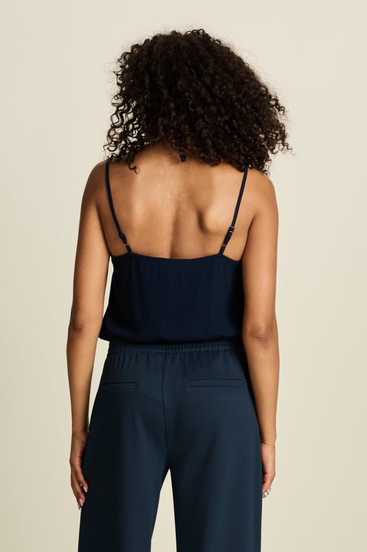 POM Amsterdam Tops TOP - Emmi Dark Navy