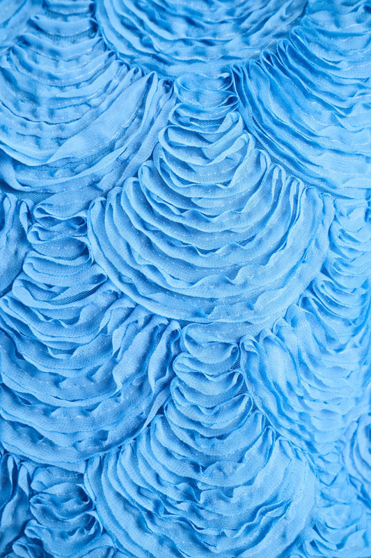 POM Amsterdam Tops TOP - Flora Smashing Blue