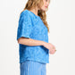 POM Amsterdam Tops TOP - Flora Smashing Blue