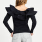 POM Amsterdam Tops TOP - Glitter Noir