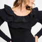 POM Amsterdam Tops TOP - Glitter Noir