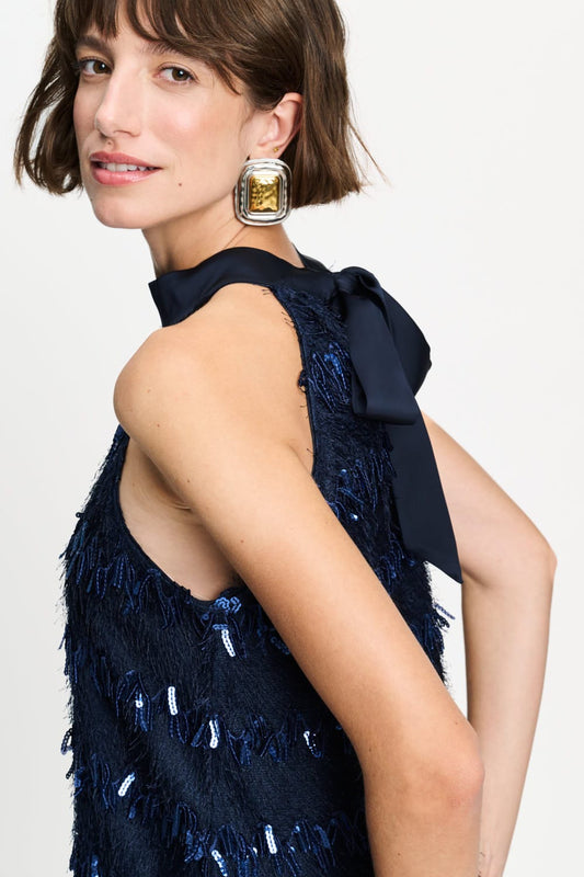 POM Amsterdam Tops TOP - Isa Eternal Blue