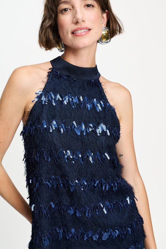 POM Amsterdam Tops TOP - Isa Eternal Blue