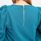 POM Amsterdam Tops TOP - Kae Teal Green