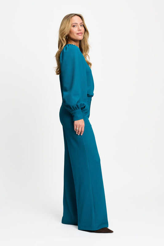 POM Amsterdam Tops TOP - Kae Teal Green
