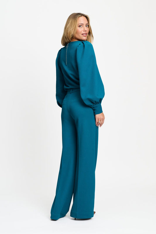 POM Amsterdam Tops TOP - Kae Teal Green