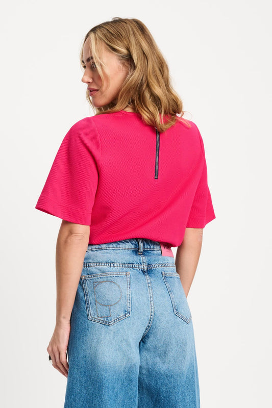 POM Amsterdam Tops TOP - Meg Bright Rose