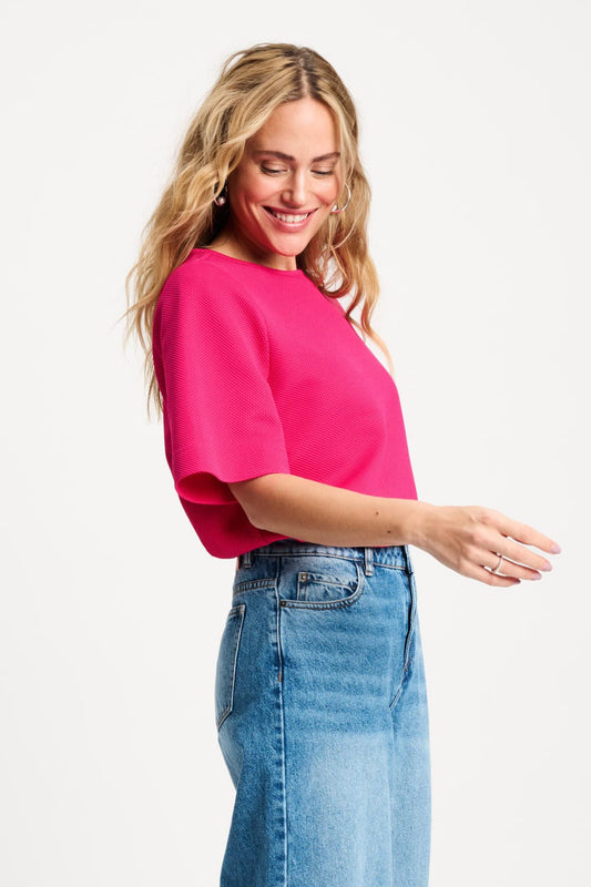 POM Amsterdam Tops TOP - Meg Bright Rose