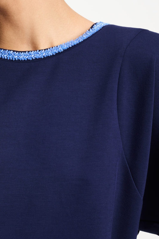 POM Amsterdam Tops TOP - Nena Night Blue