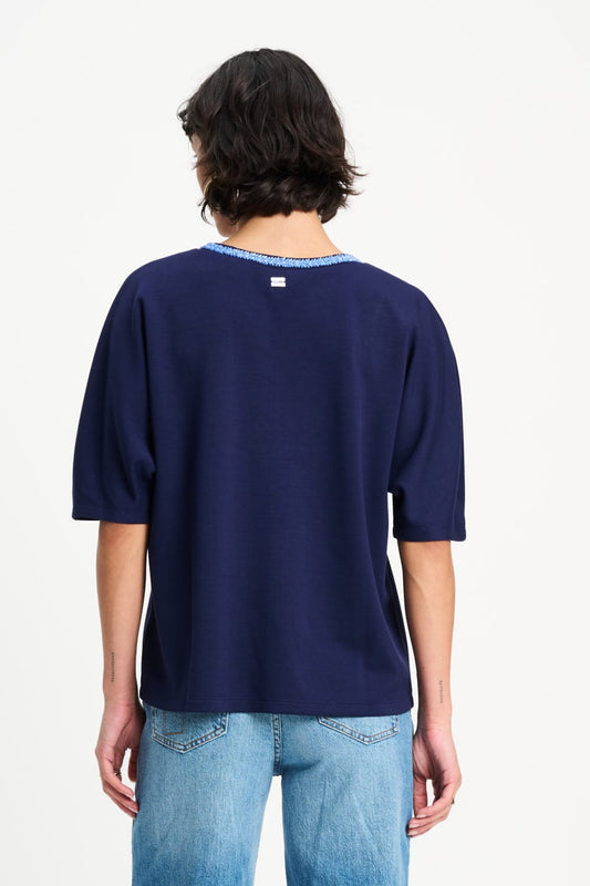 POM Amsterdam Tops TOP - Nena Night Blue