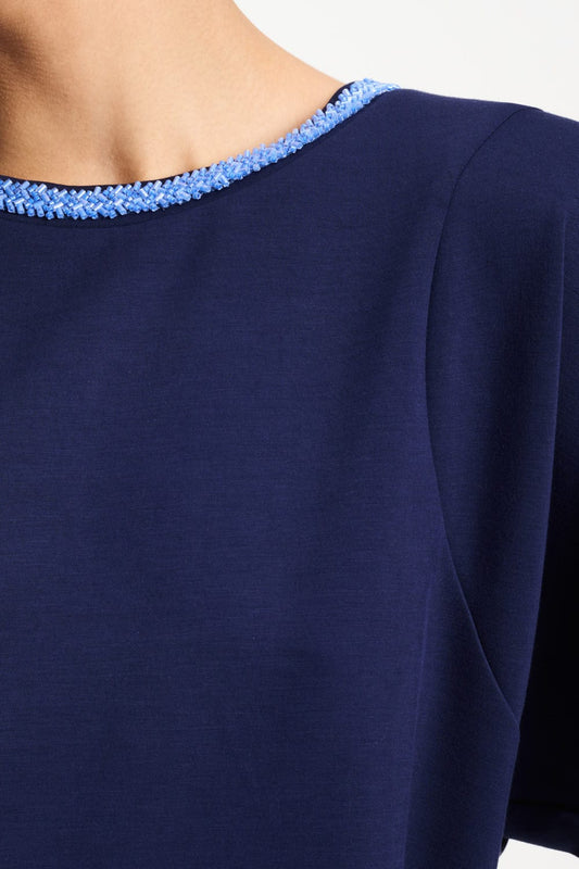 POM Amsterdam Tops TOP - Nena Night Blue