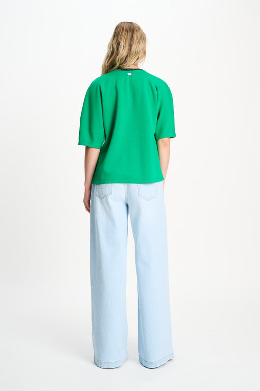 POM Amsterdam Tops TOP - Nena Palm Green