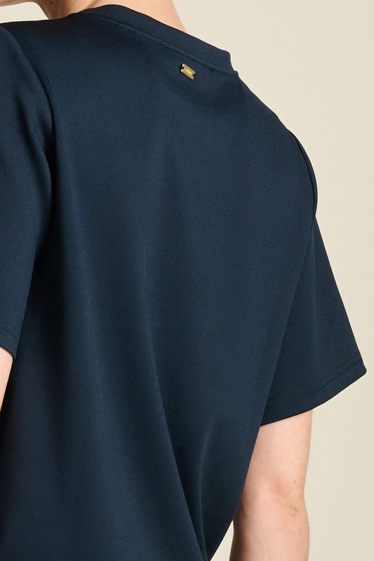 POM Amsterdam Tops TOP - Nina Dark Navy