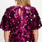 POM Amsterdam Tops TOP - Nina Dark Plum