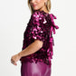 POM Amsterdam Tops TOP - Nina Dark Plum
