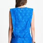 POM Amsterdam Tops TOP - Ocean Blue Jacquard
