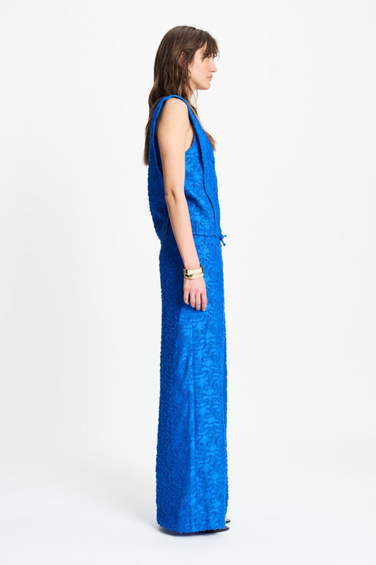 POM Amsterdam Tops TOP - Ocean Blue Jacquard