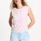 POM Amsterdam Tops TOP - Sequins Shell Pink