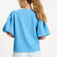 POM Amsterdam Tops TOP - Smashing Blue