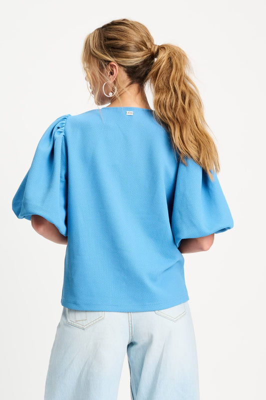 POM Amsterdam Tops TOP - Smashing Blue
