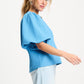 POM Amsterdam Tops TOP - Smashing Blue