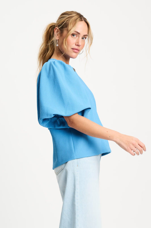 POM Amsterdam Tops TOP - Smashing Blue