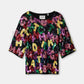 POM Amsterdam Tops TOP - Splashing Letters