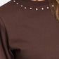 POM Amsterdam Tshirts T-SHIRT - Taylor Chocolate Brown