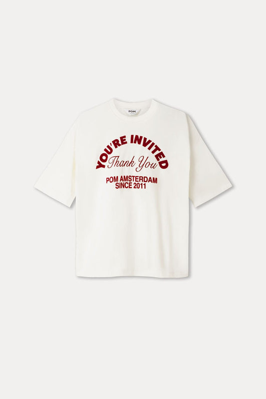 POM Amsterdam Tshirts T-SHIRT - Tess You're Invited