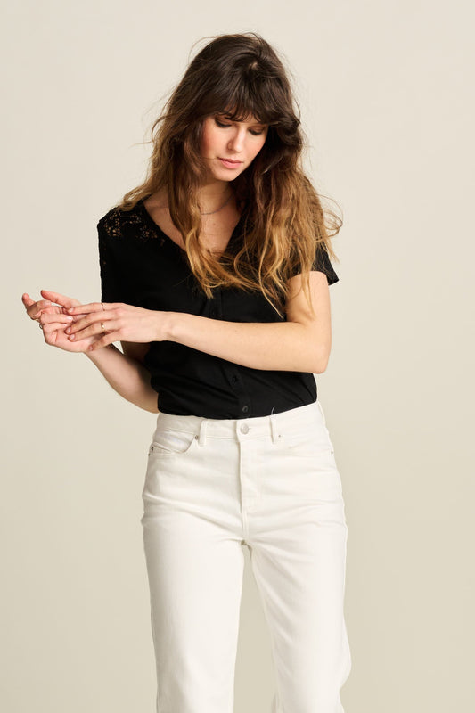 POM Amsterdam Tshirts TSHIRT - Ellen Black