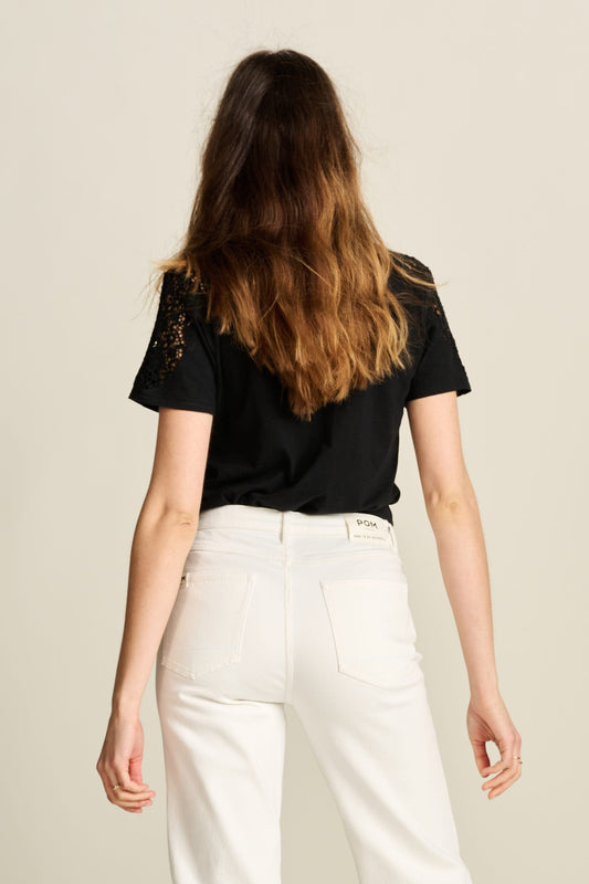 POM Amsterdam Tshirts TSHIRT - Ellen Black