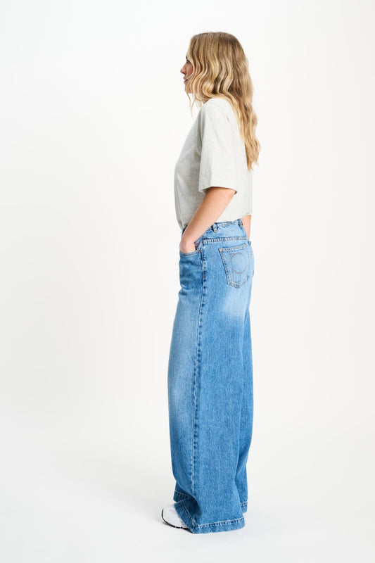 POM Amsterdam Tshirts TSHIRT - POM Grey Melange