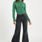 POM Amsterdam Turtlenecks TURTLENECK - Glitter Pine Green