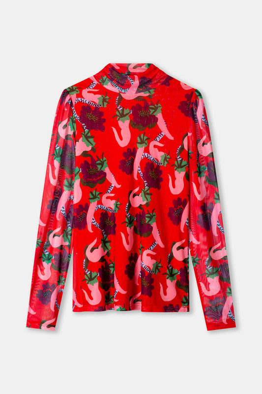 POM Amsterdam Turtlenecks TURTLENECK - Picnic Delight