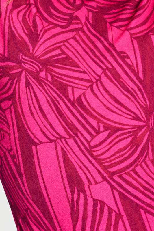 POM Amsterdam Turtlenecks TURTLENECK - Romi Jersey Ribbon Pink